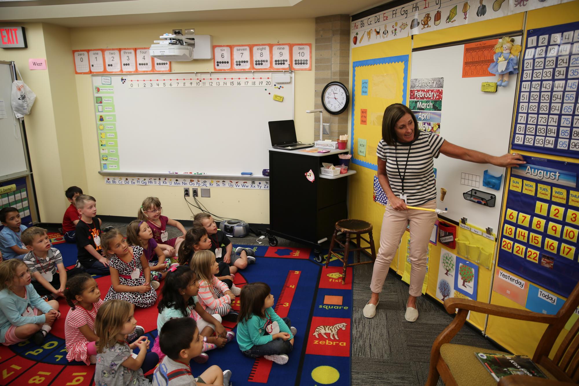 First Day of Kindergarten for PHM Schools Northpoint Elementary School