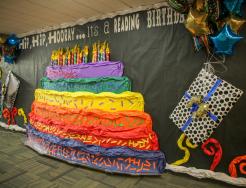 Birthday Cake Wall