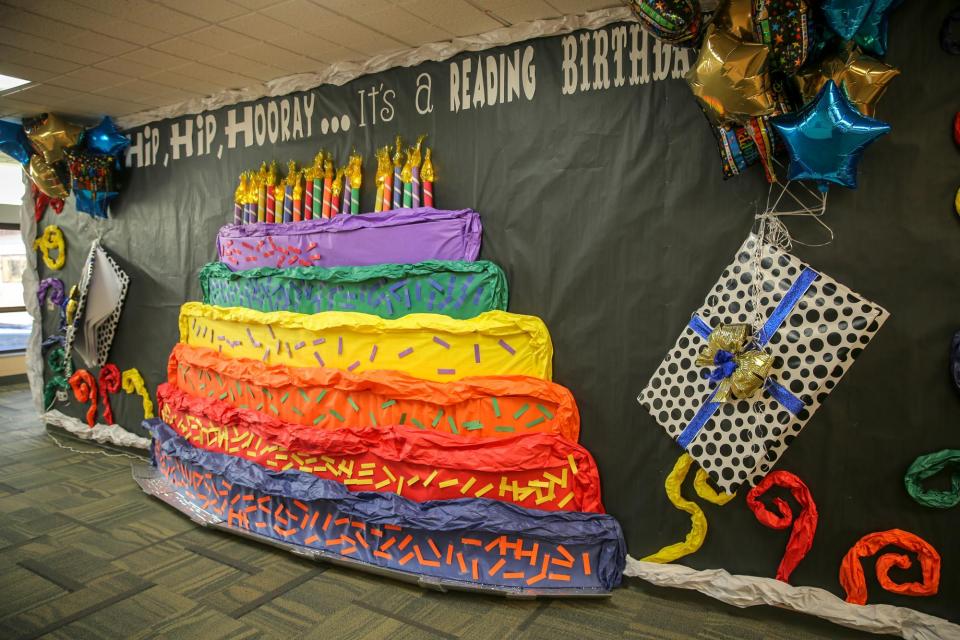 Birthday Cake Wall