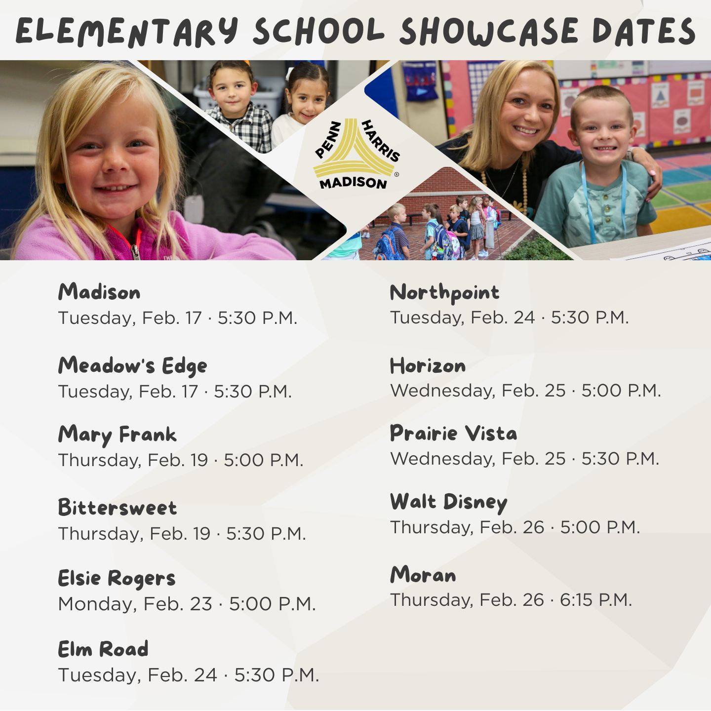 Come discover #PHMExcellence As we head into Public Schools Week, our Elementary School Showcases continue. We're inviting families interested in PHM Schools to RSVP & attend one of our remaining Elementary School Showcases this week. 🔗Link in our bio 
👉 RSVP: https://phmexcellence.com/NRSShowcaseRSVP