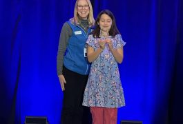 Student receives award