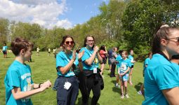 Running is Elementary: Meadow's Edge staff and students
